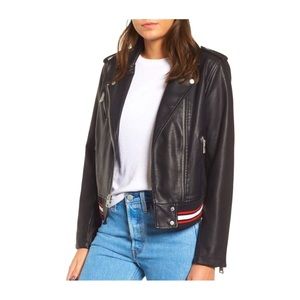 NWT Levi’s Vegan Leather Moto Jacket Large